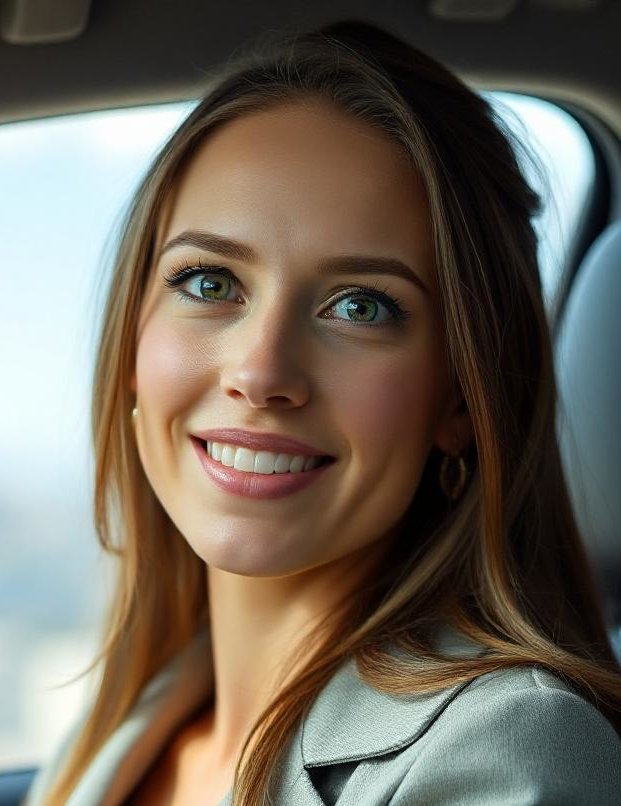 Woman Smiling